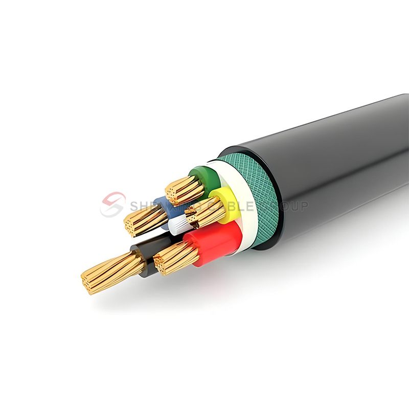 Copper Core PVC Insulated PVC Sheathed Power Cable