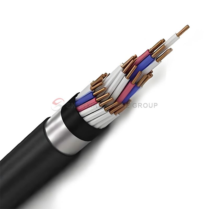 Copper Cores, XLPE Insulated, PVC Sheathed and Copper Taped ScreenedControl Cable