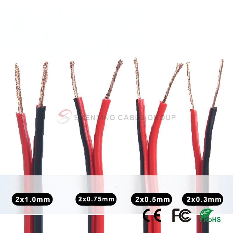 RVB-Copper Core Flat Sheathless Flexible Cable