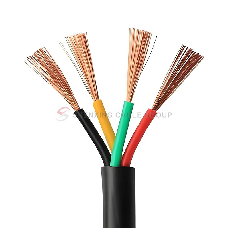 Copper Core PVC Insulated PVC Sheathed Flexible Cable