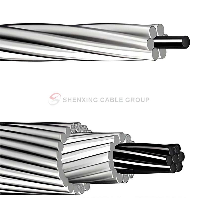 Anti-Corrosion Steel Core Aluminum Stranded Wire Overhead Cable