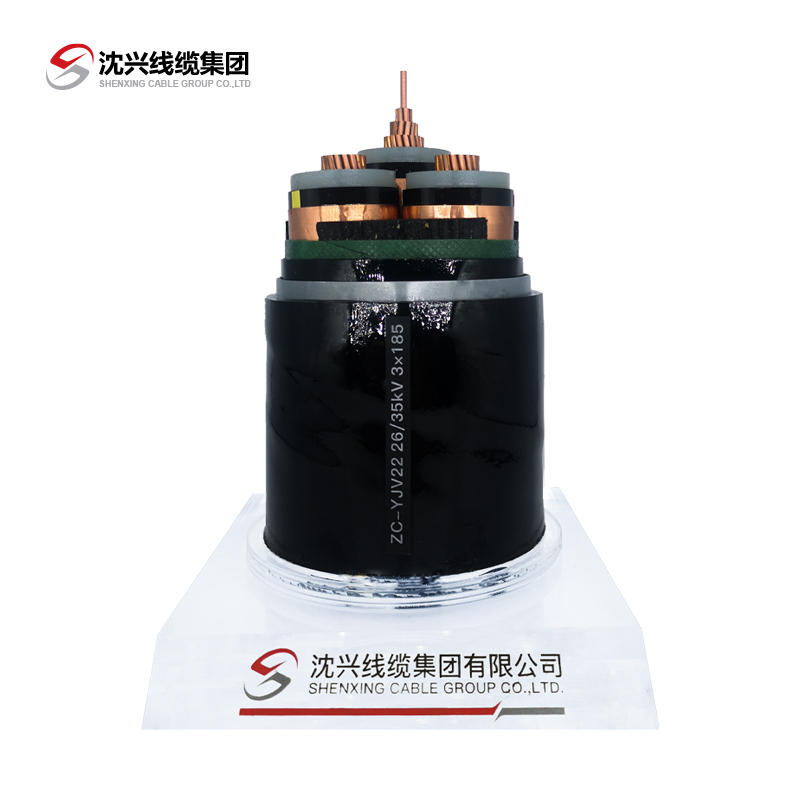 Medium Voltage Copper Core XLPE Power Cable with Steel Tape Armor