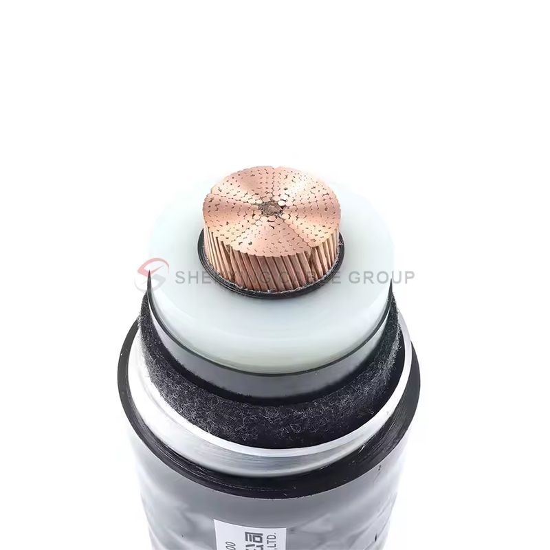 110kv Copper Core XLPE Insulated Corrugated Aluminum Sheathed Power Cable