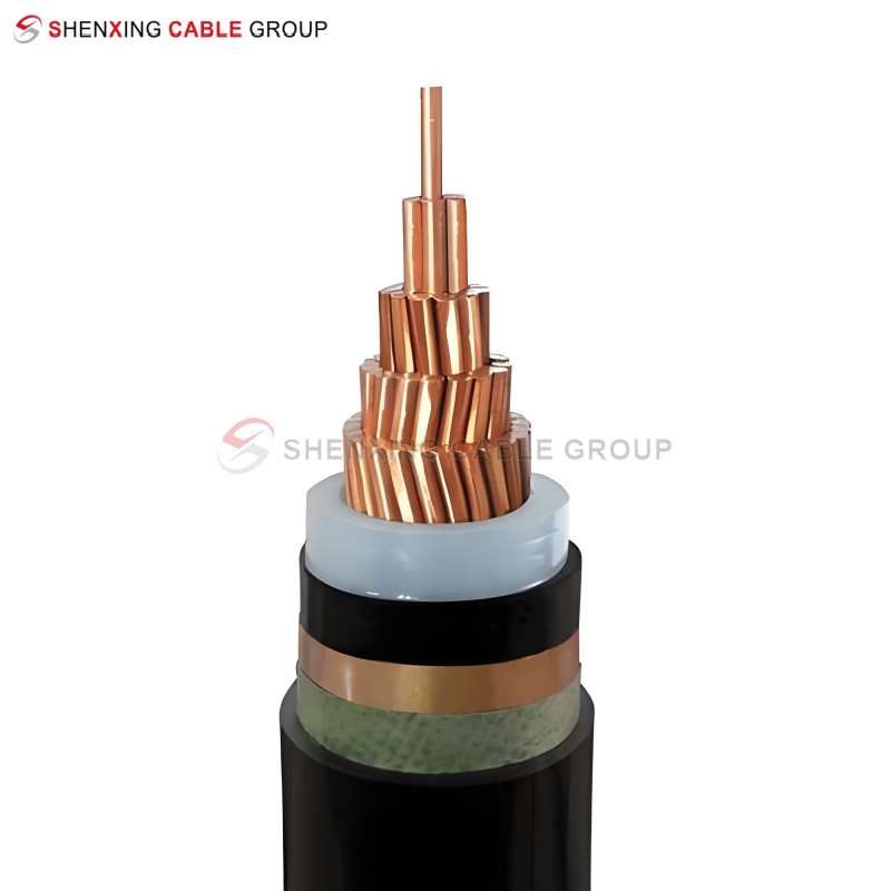 Copper core XLPE insulated PE Sheathed Power Cable