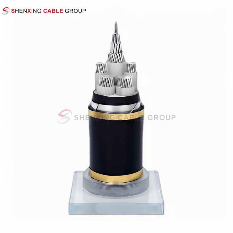 Aluminum Core XLPE Insulated STA Polyethylene Sheathed Power Cable