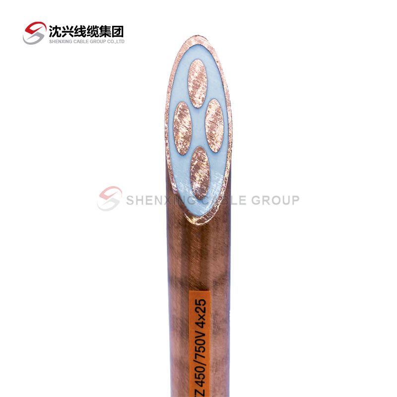 Copper Core Copper Sheathed Magnesium Oxide Mineral Insulated Cable (Rigid Fire-Resistant Cable)