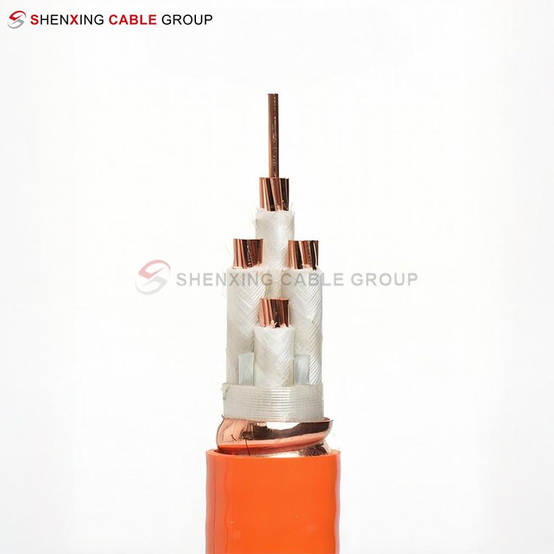 Copper Core Inorganic Mineral Insulation Tape Wrapped Insulation Copper Sheathed Flexible Fireproof Cable