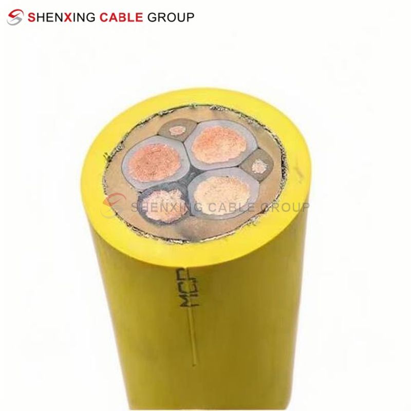 Mobile Shielded Rubber Sheathed Flexible Cable For Coal Mines