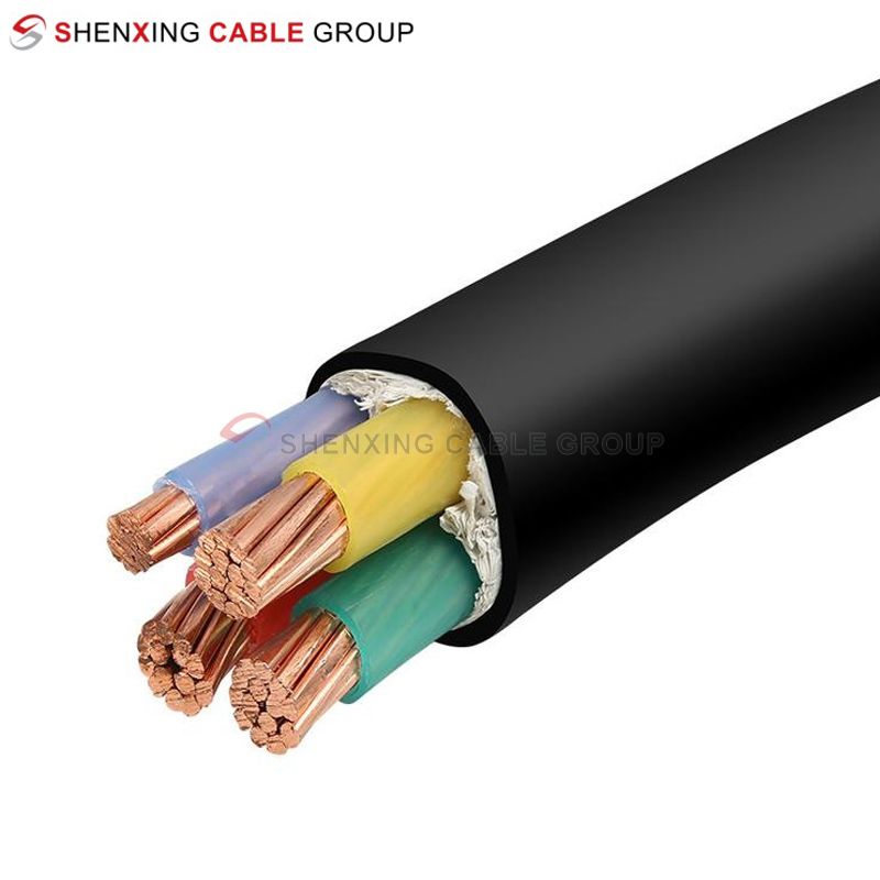 Mobile Shielded Rubber Sheathed Flexible Cable For Coal Mines