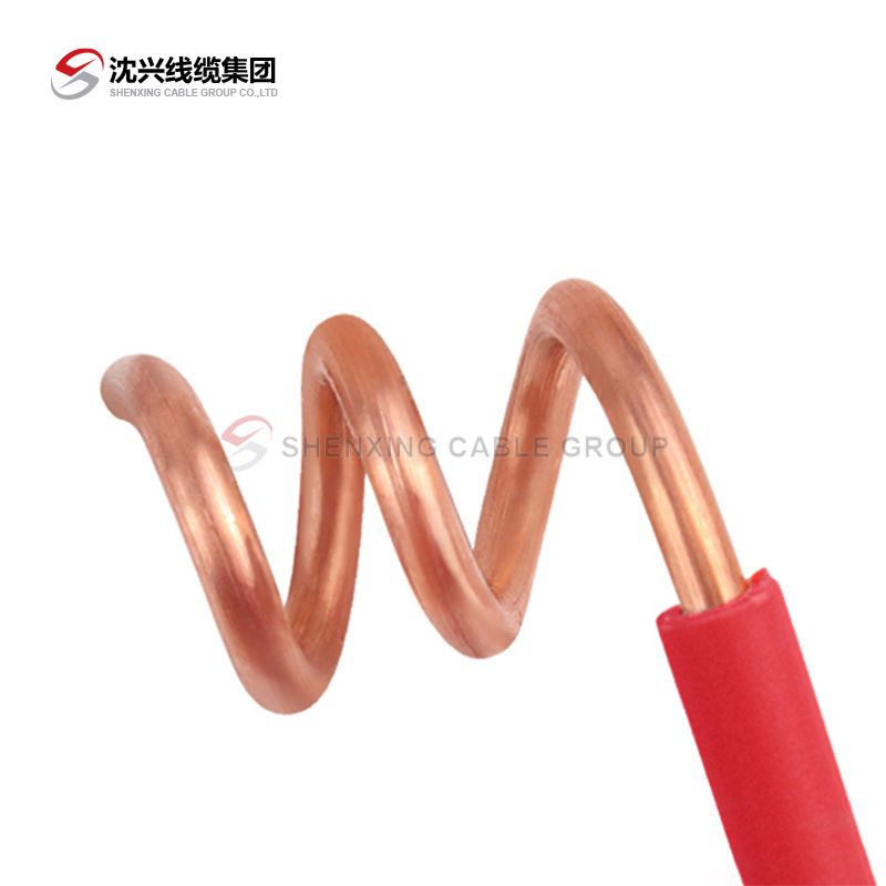 Low Smoke Halogen-Free Flame Retardant Fire-Resistant Copper Core PVC Insulated Wire