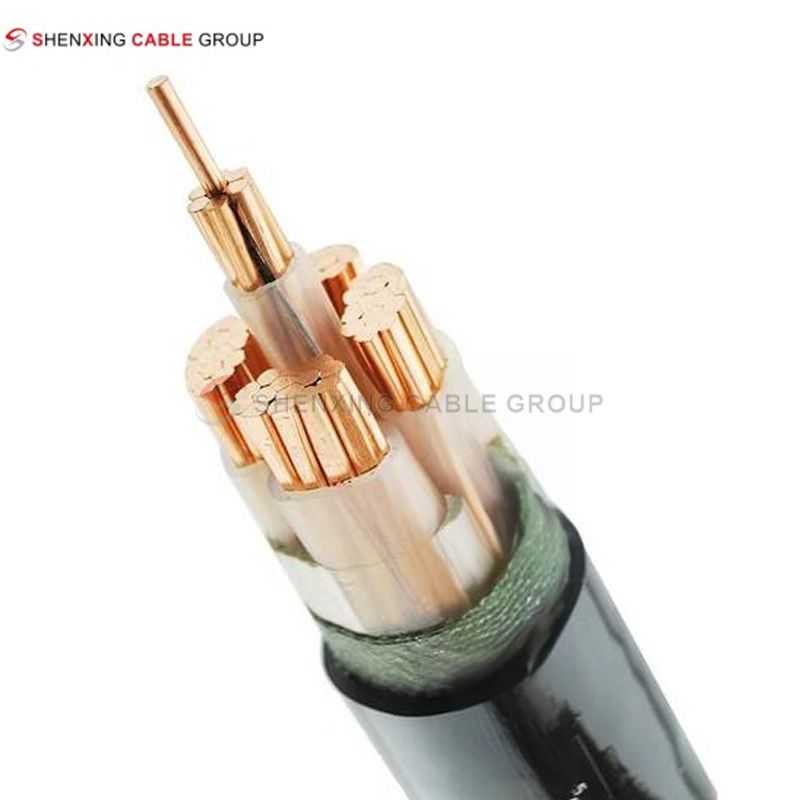 Low Smoke Halogen-free Flame Retardant Aluminum Core PVC Insulated PVC Sheathed Power Cable