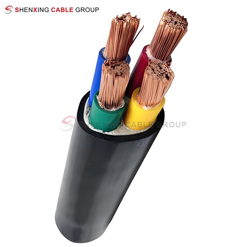 Low Smoke Halogen-free Flame Retardant Copper Core Cross-linked Polyethylene Insulated PVC Sheathed Power Cable