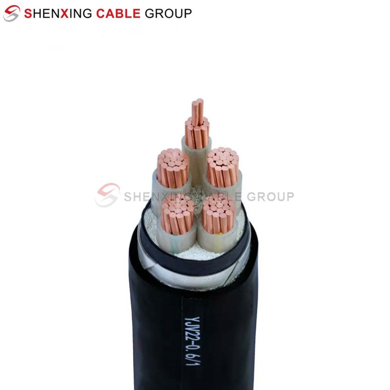 Low Smoke Halogen-free Flame Retardant Copper Core XLPE Insulated Steel Tape Armored PVC Sheathed Power Cable