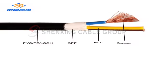 Low Smoke Halogen-Free Flame Retardant Fire Resistant Aluminum Core PVC Insulated BLV Cable